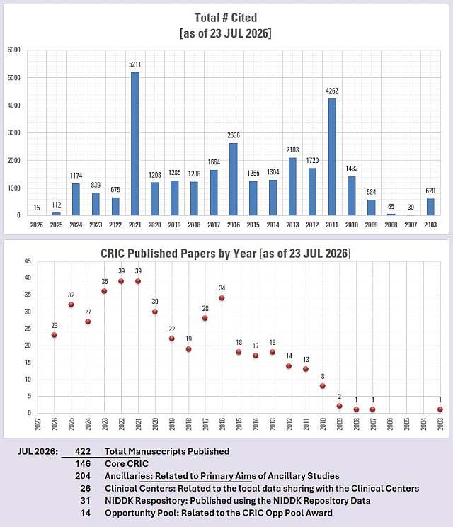 publications summary by year